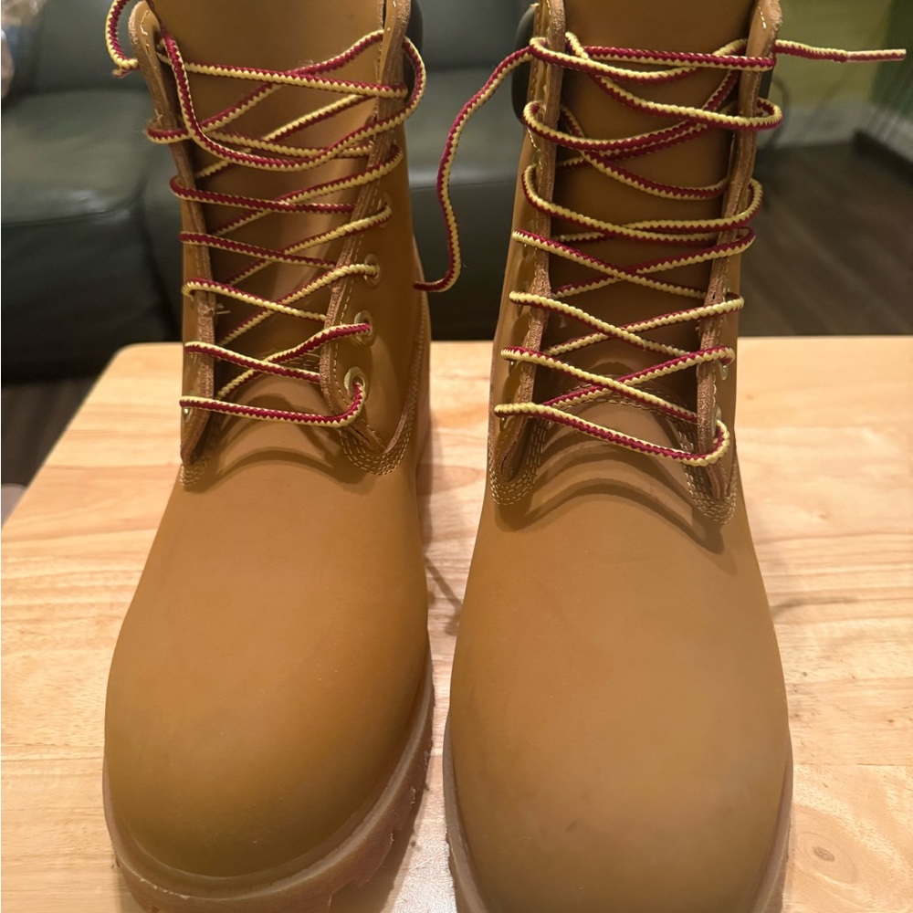 Men sTan Lace-Up Boots Timberland